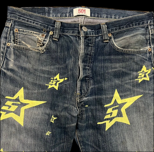 Spider Worldwide Web 5 Star Denim Jeans