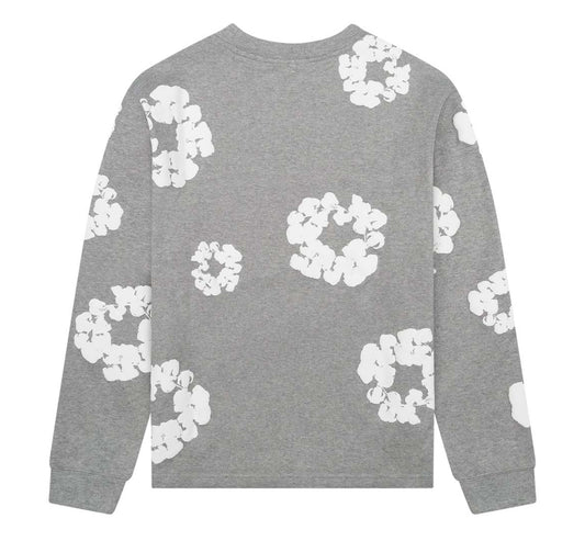 Denim Tears Cotton Wreath Long Sleeve Tee