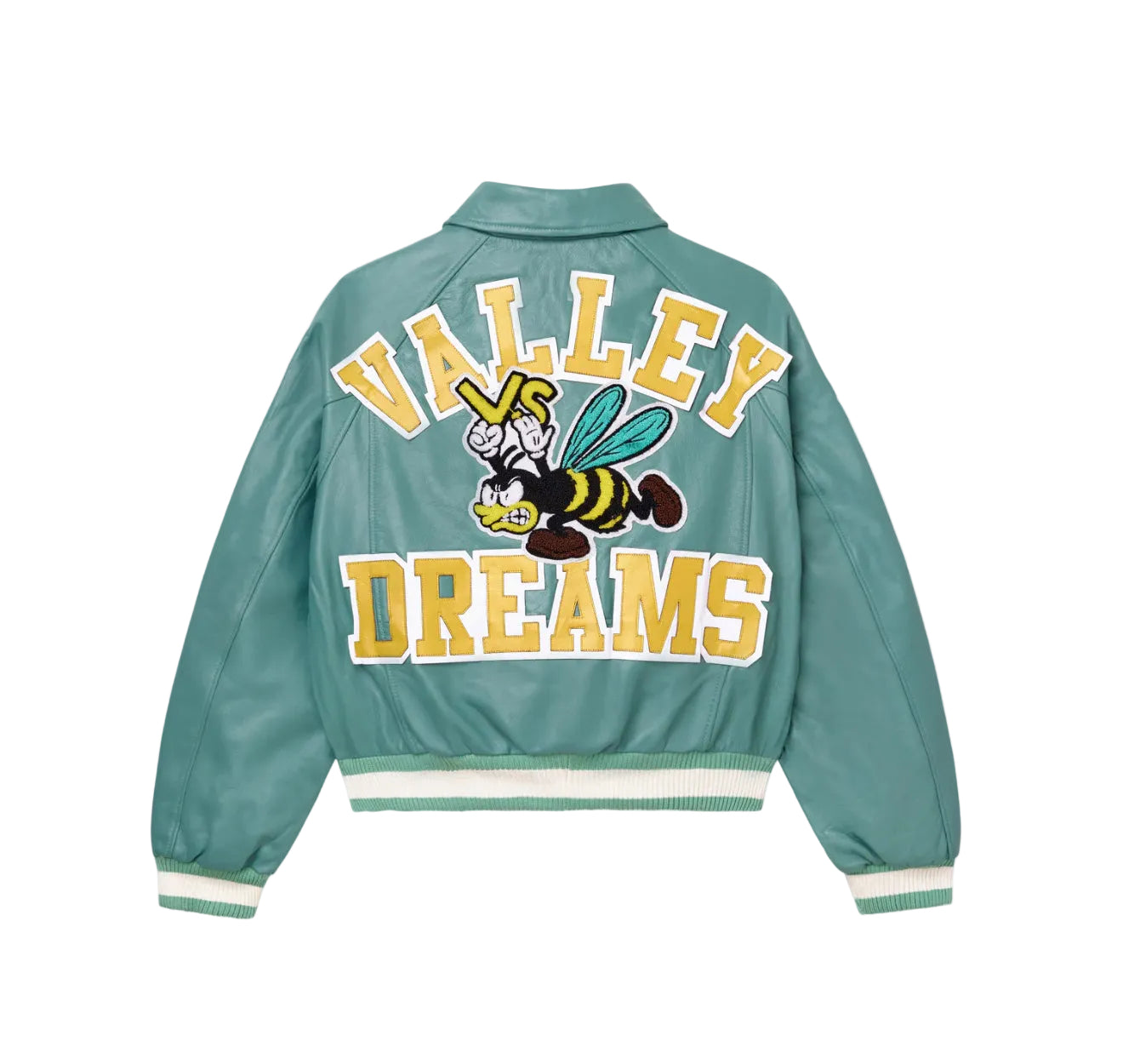 Vale Mascot Bomber Jacket AQUA