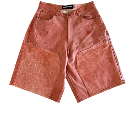 Raspberry Hills Leather shorts
